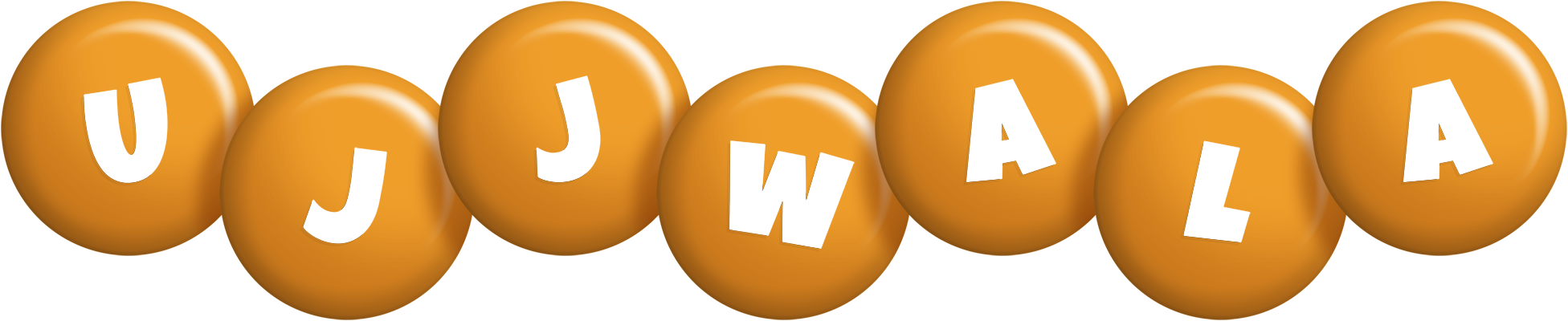 Ujjwala candy-orange logo