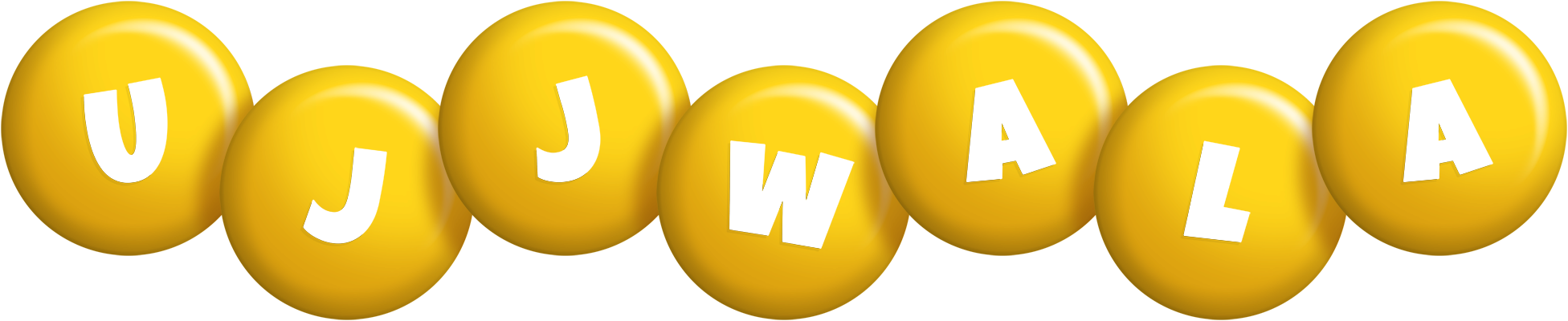 Ujjwala candy-yellow logo