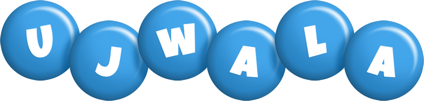 Ujwala candy-blue logo