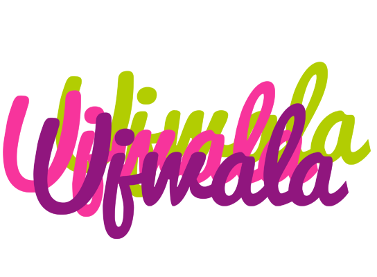 Ujwala flowers logo