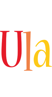 Ula birthday logo
