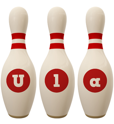 Ula bowling-pin logo