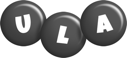 Ula candy-black logo