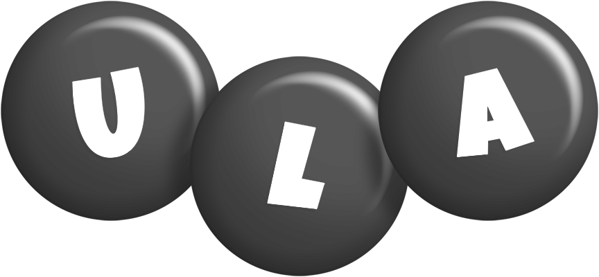 Ula candy-black logo