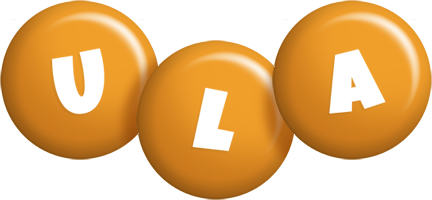 Ula candy-orange logo