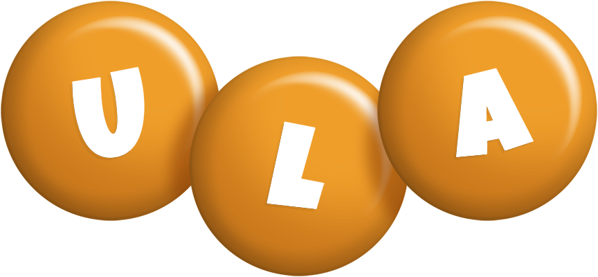 Ula candy-orange logo