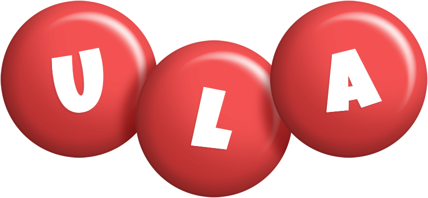 Ula candy-red logo