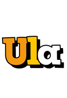 Ula cartoon logo