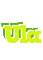 Ula citrus logo