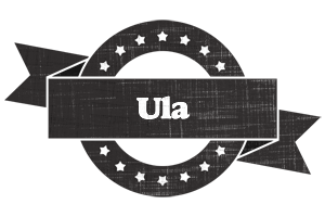 Ula grunge logo