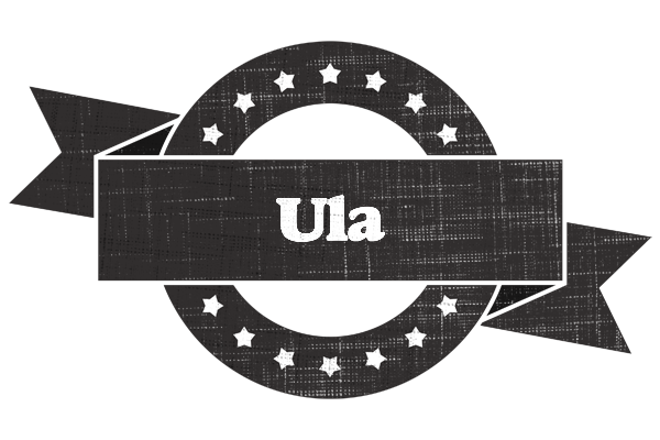 Ula grunge logo