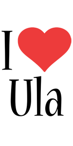 Ula i-love logo