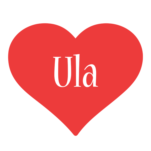 Ula love logo