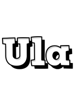 Ula snowing logo