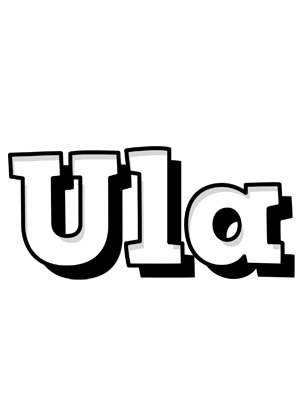 Ula snowing logo