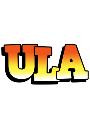 Ula sunset logo