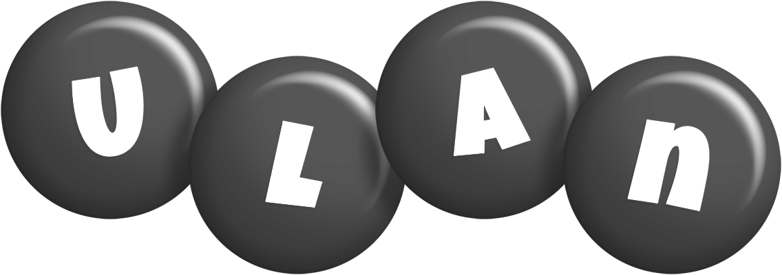 Ulan candy-black logo