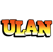 Ulan sunset logo