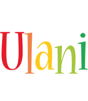 Ulani birthday logo