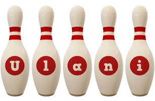 Ulani bowling-pin logo