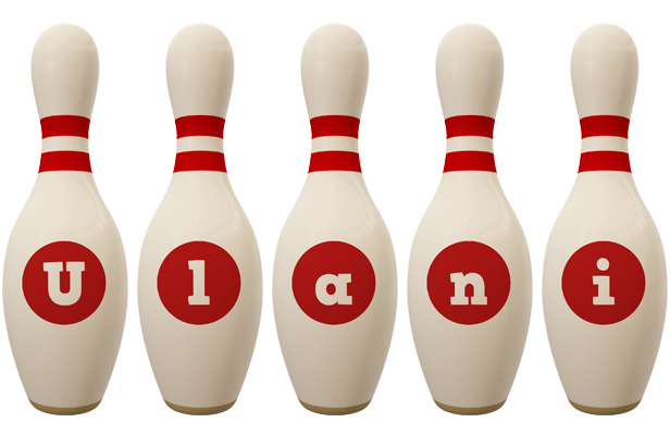 Ulani bowling-pin logo