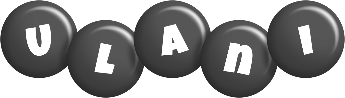 Ulani candy-black logo
