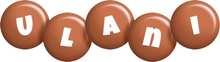 Ulani candy-brown logo