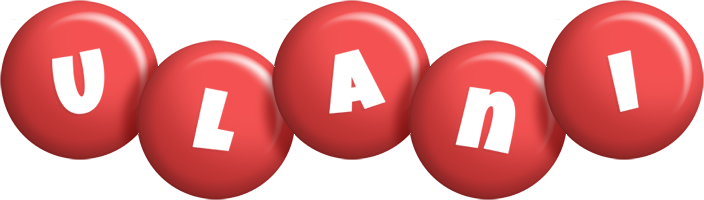 Ulani candy-red logo