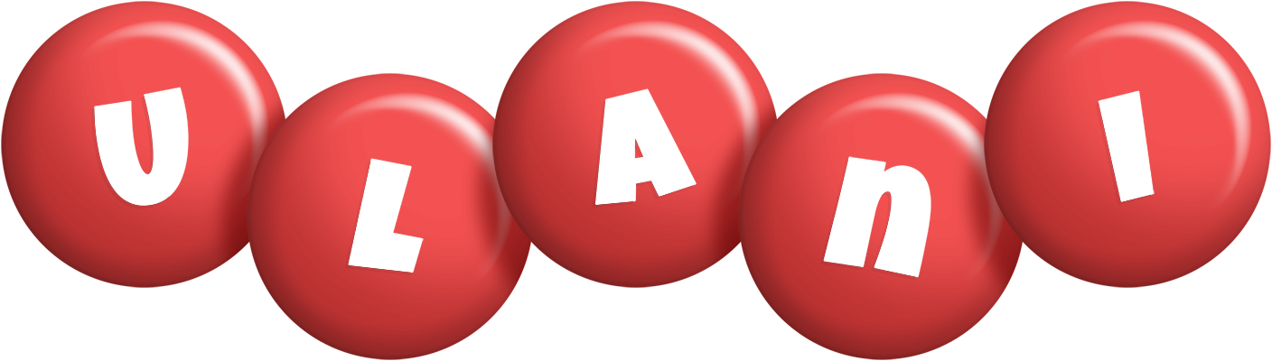 Ulani candy-red logo