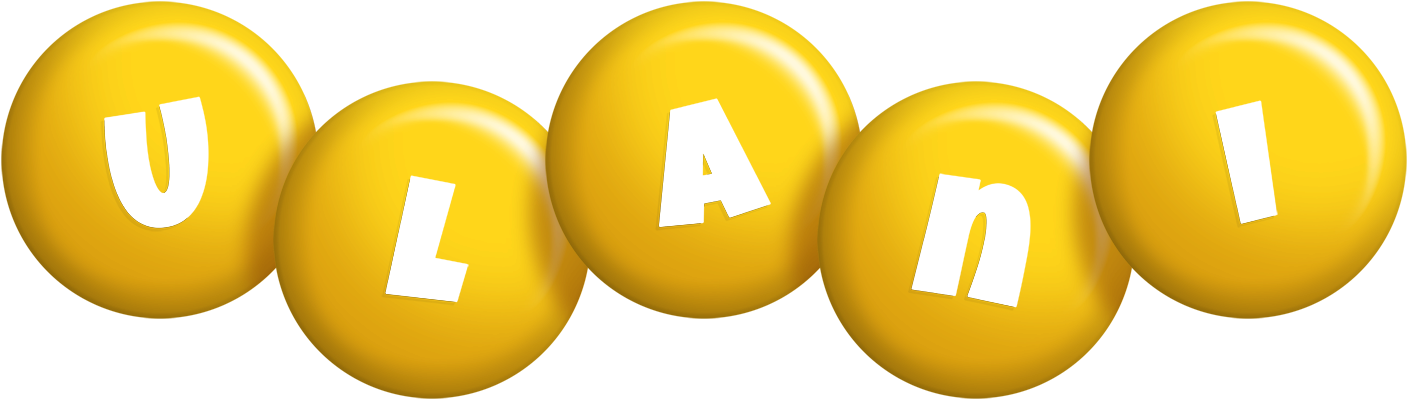Ulani candy-yellow logo