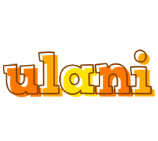 Ulani desert logo