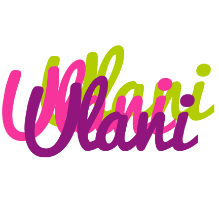 Ulani flowers logo