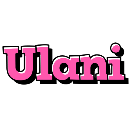 Ulani girlish logo