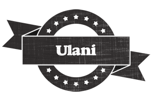 Ulani grunge logo