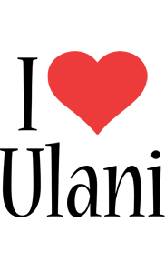 Ulani i-love logo