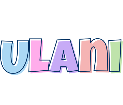 Ulani pastel logo