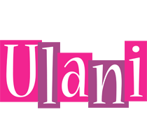 Ulani whine logo