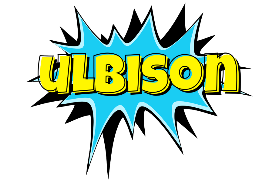 Ulbison amazing logo