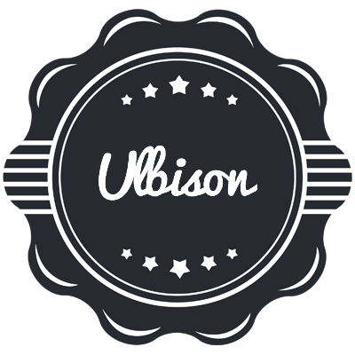Ulbison badge logo
