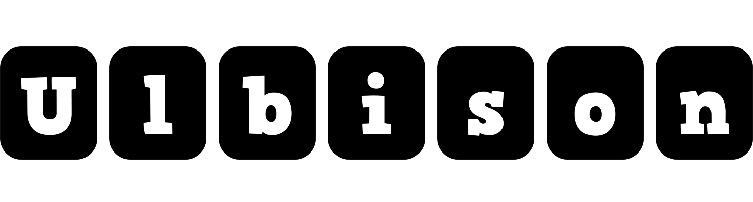 Ulbison box logo