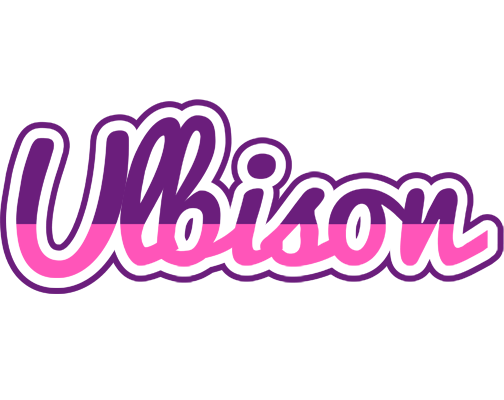 Ulbison cheerful logo