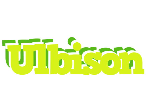 Ulbison citrus logo