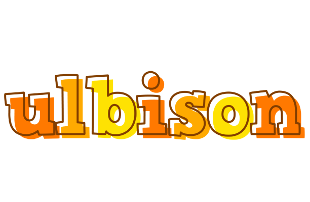 Ulbison desert logo