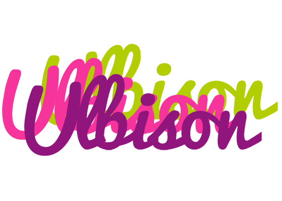 Ulbison flowers logo