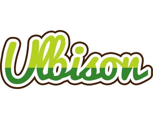 Ulbison golfing logo