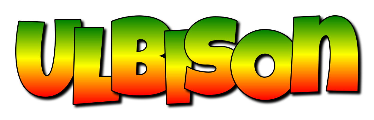 Ulbison mango logo