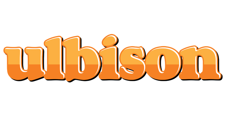 Ulbison orange logo