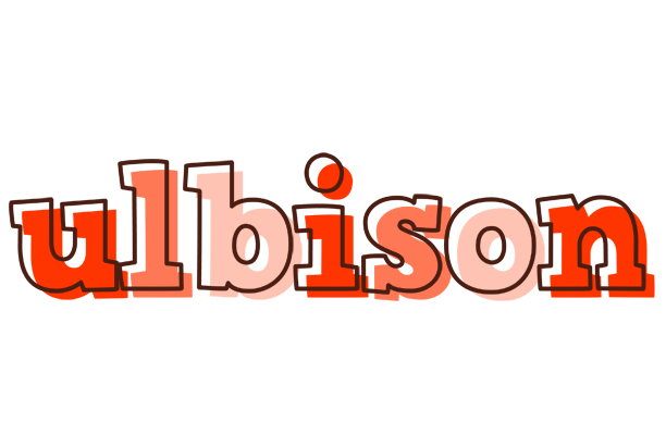 Ulbison paint logo