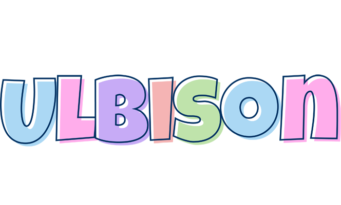 Ulbison pastel logo
