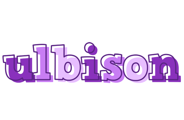 Ulbison sensual logo
